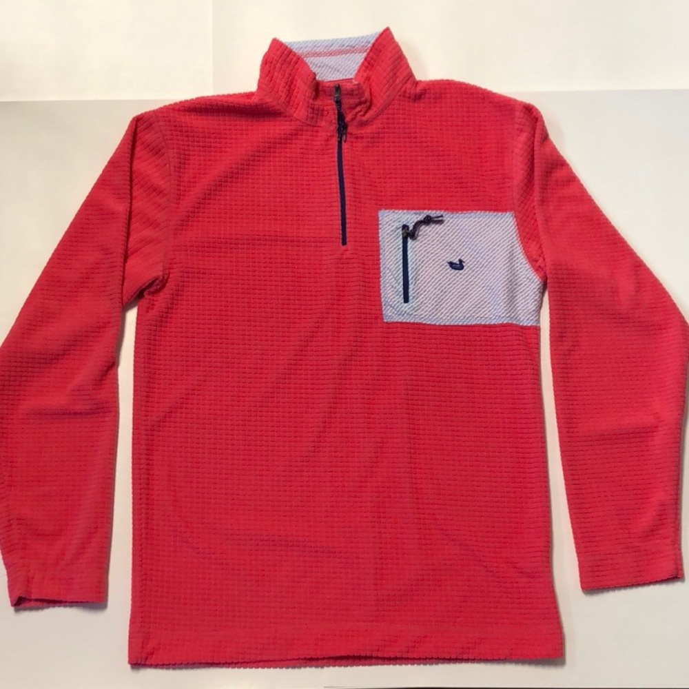 Southern Marsh FieldTec Dune Pullover-Seersucker